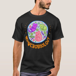 Meowcrobiology Cat微生物学生物学Ca Tシャツ