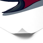 Meowcula Funny Cat Vampire Dracula Halloween ポスター (コーナー)