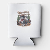 Meowdyパートナーカウボーイキャットヴィンテージ 缶クーラー (正面)