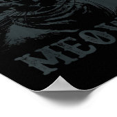 Meowdy - Mashup Between Meow And Howdy - Funny Cat ポスター (角)