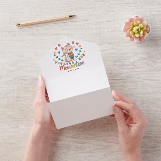 Meowentine 招待状のデザイン オールインワン招待状 (ビデオ)