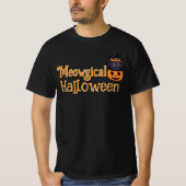 Meowgical Halloween T-Shirt Tシャツ (正面)