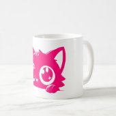 Meowgical Moments：かわいい猫マグカップ コーヒーマグカップ (正面右)