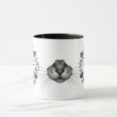 Meowgical Vibes - Living Better Cat Combo Mug (11) マグカップ (中央)