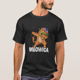Meowica Pet Cat 7月の愛国的なアメリカのPr第4弾 Tシャツ