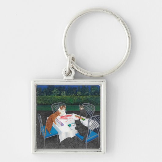 Meowjongg キーホルダー (正面)