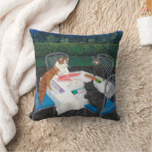 Meowjongg クッション (ブランケット)