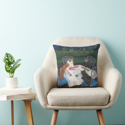 Meowjongg クッション (椅子)