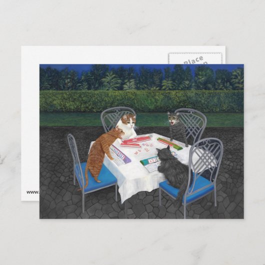 Meowjongg ポストカード (正面/裏面)