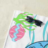 Meowmaids Mermaid Cats Swim Buddiesビーチタオル ビーチタオル (インサイチュ)