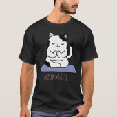 Meowmaste Animal Yoga Tシャツ (正面)