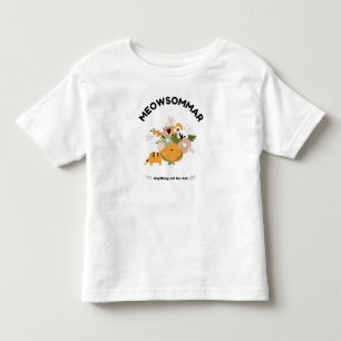 Meowsommar Toddlerジャージ素晴らしーTシャツ トドラーTシャツ