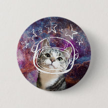 Meowstronaut KibaのHeadshot Pin