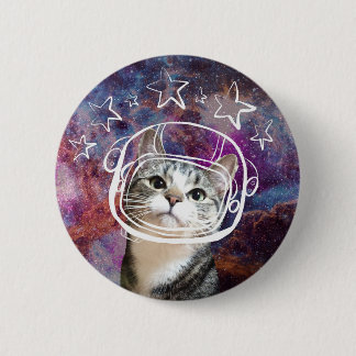 Meowstronaut KibaのHeadshot Pin 缶バッジ