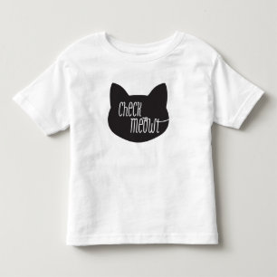 Meowt猫のTたわごとを点検して下さい トドラーTシャツ
