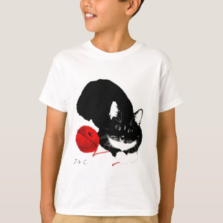 Meowu Kids Tuxy Tuxedoティー Tシャツ