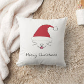 Meowyのクリスマスのpurfectの装飾用クッションこの休日 クッション (ブランケット)
