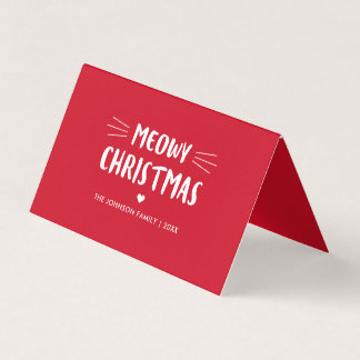 Meowyのクリスマス|かわいい猫の休日の写真