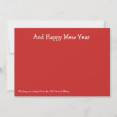 Meowyのクリスマス サンキューカード (裏面)