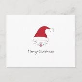 Meowyのクリスマス シーズンポストカード (正面)