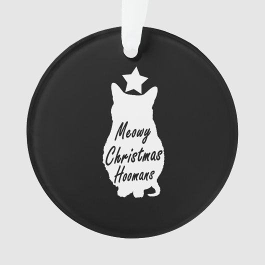 MEOWYクリスマス オーナメント (正面)