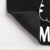 Meowy猫好き女性女性雌猫おもしろい- Cat マウスパッド (コーナー)
