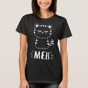 Meowy猫好き女性女性雌猫おもしろい- Cat Tシャツ