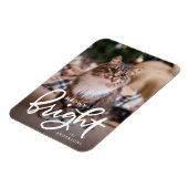 Meowy and Bright Cat写真 マグネット (左側)