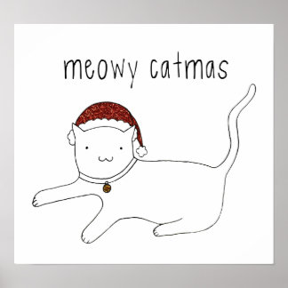 Meowy Catmasのポスター ポスター
