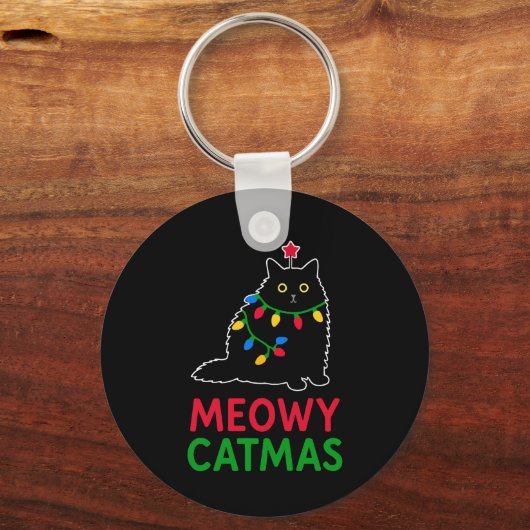 Meowy Catmas キーホルダー (裏面)