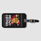 Meowy Catmas ラゲッジタグ (正面横)