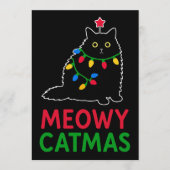 Meowy Catmas 招待状 (正面)