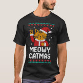 Meowy Catmas Tシャツ (正面)
