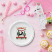Meowy Catmas, Ugly Christmas Sweater, Cat Christma ペーパープレート (パーティー)