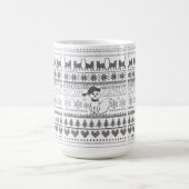 Meowy CatmasCat醜いセーターTシャツコーヒーマグ コーヒーマグカップ (中央)