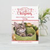 Meowy Christmasと正真正銘のフォトカード (スタンド正面)