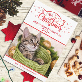 Meowy Christmasと正真正銘のフォトカード