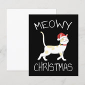 Meowy Christmas -おもしろい Christmas 2022 (正面/裏面)