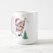 Meowy Christmas! コーヒーマグカップ (正面左)