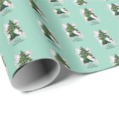 Meowy Christmas ラッピングペーパー (ロールコーナー)