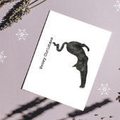 Meowy Christmas 箔シーズンポストカード