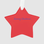 Meowy Christmas 2025 ornament オーナメント (裏面)