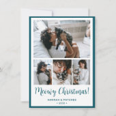 Meowy Christmas 4写真 シーズンカード (正面)