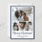 Meowy Christmas 4写真 シーズンカード (正面)
