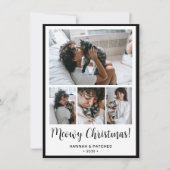 Meowy Christmas 4写真 シーズンカード (正面)