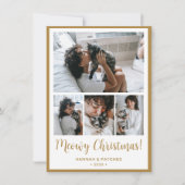 Meowy Christmas 4写真 シーズンカード (正面)