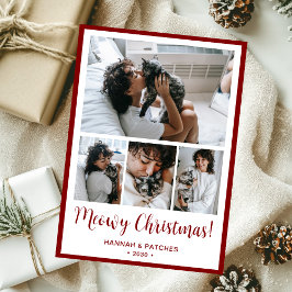 Meowy Christmas 4 写真入り シーズンカード