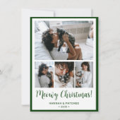 Meowy Christmas 4 写真入り シーズンカード (正面)