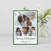 Meowy Christmas 4 写真入り シーズンカード (スタンド正面)