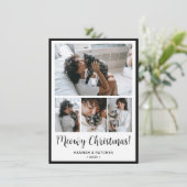 Meowy Christmas 4 写真入り シーズンカード (スタンド正面)